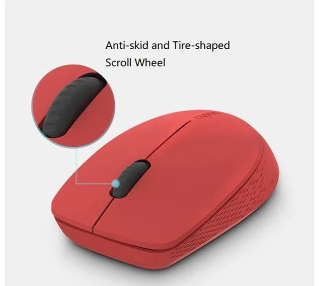 Alt view image 7 of 7 - T100 Ergonomic Design, Wireless 3 Modes(Bluetooth4.0and 3.0, 2.4GHz Wireless) Connection 1300DPI Silent Mouse For Office And Game - Black