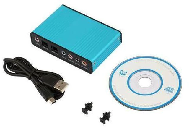Alt view image 4 of 4 - Professional External USB Sound Card Channel 5.1 7.1 Optical Audio Card Adapter for PC Computer Laptop Promotion