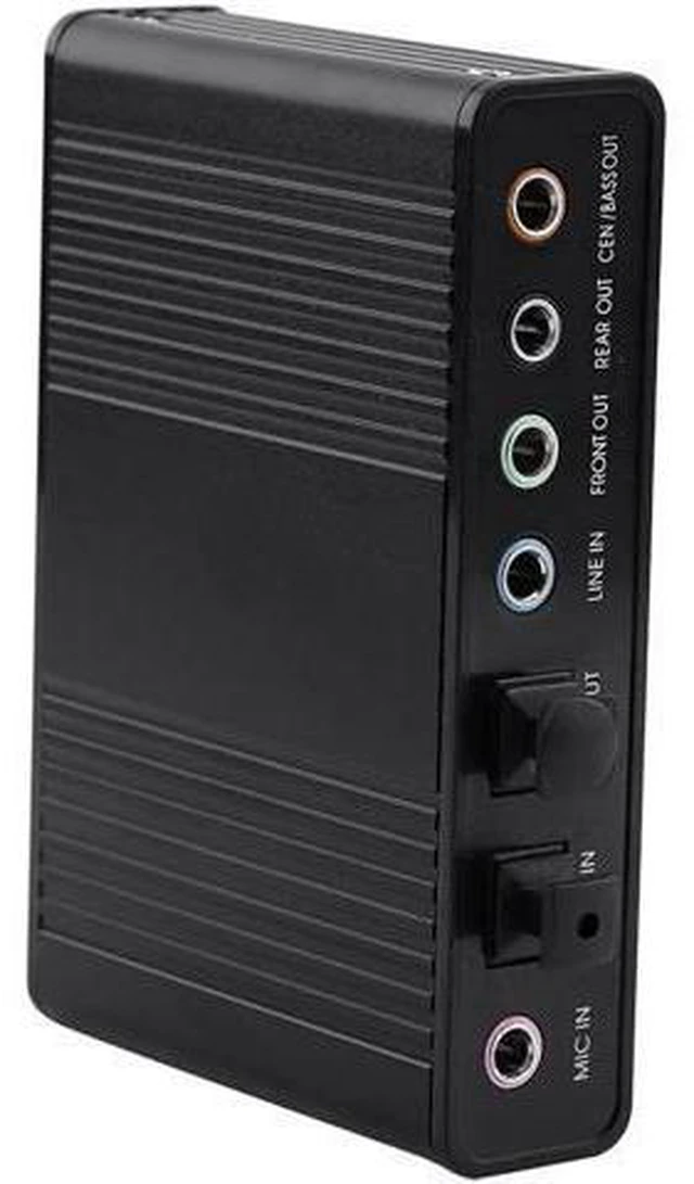 Main image of USB 5.1 Audio Sound Card Optical Digital 6 Channel for PC/Laptop