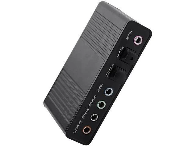 Alt view image 7 of 7 - USB 5.1 Audio Sound Card Optical Digital 6 Channel for PC/Laptop