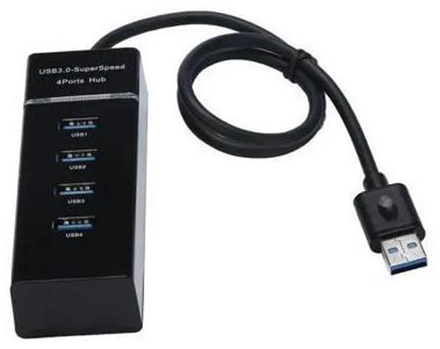 Alt view image 3 of 5 - Speed 4 Port USB 3.0 Multi HUB Splitter Expansion For Desktop PC Laptop Adapt Accessories for Computer l0806 #2