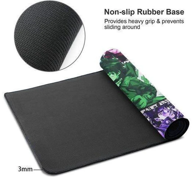 Alt view image 3 of 6 - One_Piece Mouse Pad Anime Mouse Pad Gaming Mouse Pad Large Mouse Pad Extended Desk Mat Desk Pad for Keyboard and Mouse Suitable.15.735.4 in C