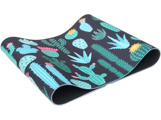 Alt view image 5 of 7 - Large Gaming Mouse pad Cactus Keyboard XL Large Gaming mousepads Desk mat 35.4 15.7x1.5 inch Computer Mouse pad Large Desktop Mouse pad Specially Designed for Game Surface / Office Durable Edge
