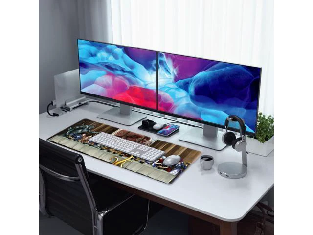 Alt view image 7 of 7 - Anime Character Mouse Pad for Computer - Anime Character Collection Saitama Eren Jaeger Gaming Large Mouse Pad Non Slip Rubber Mat, Desktop PC Laptop Office Big Mouse Pad 31.5x11.8x0.12inch