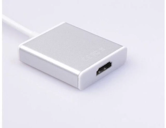 Alt view image 6 of 7 - USB C to HDMI Aluminum USB 3.1 Type C to HDMI Adapter for 12 inch Macbook Chromebook