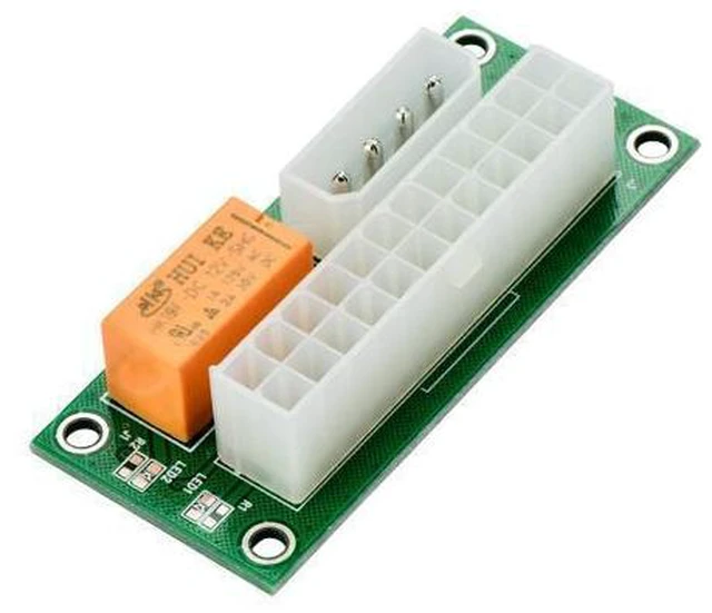 Main image of Multiple Power Supply Adapter and Daisy Chain Connector-Ethereum Mining ETH Rig Dual Power Supply Connector