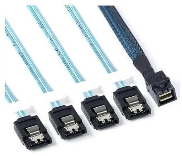 Main image of FOR MINI SAS SFF-8643 to 4 Ports SATA 7P female server high-speed connection Cable