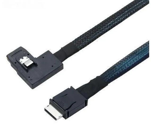 Main image of FOR SAS 8611 4I to MINI SAS SFF-8087 Right Angle Cable for PC Hardware