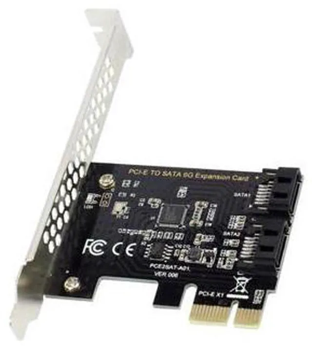 Main image of Weastlinks PCI-E to SATA3.0 Adapter Card PCI Express X16 to SATA3.0 7Pin 2 Ports SATA III 6G Expansion Card for PC Desktop