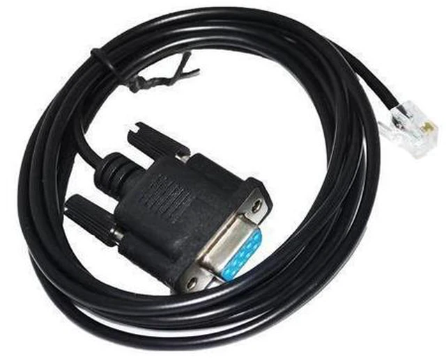 Alt view image 3 of 6 - D-SUB 9 PIN 9P DB9 FEMALE TO RJ9 RJ10 RJ11 4P4C PLUG RS232 SERIAL COMMUNICATION CABLE, RJ9 RJ11 TO COM DB9 FEMALE CONNECT KABLE (Wiring 2) 3M Length