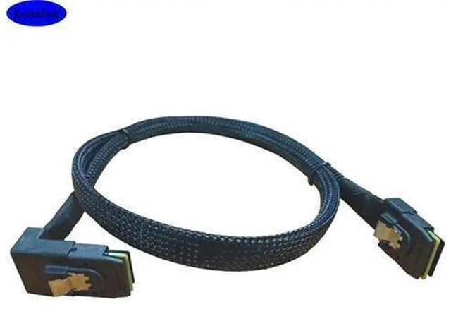 Main image of FOR MINI SAS SFF-8087 To 90-degree SAS SFF-8087 Server High-speed Connection Cable