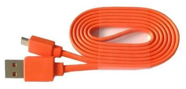 Main image of 100cm Orange USB Power Charger Cable Cord Line Charging Cable for JBL Charge 3+ Flip3 Flip2 Bluetooth-compatible Speaker