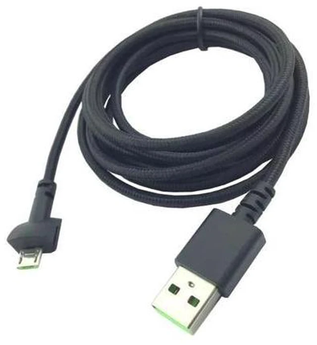Main image of Nylon Braided Micro USB Charging Cable for Seiren Mini Microphone Micro USB Charger Wires Microphone Cord Replacement