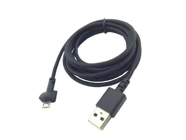 Alt view image 2 of 4 - Nylon Braided Micro USB Charging Cable for Seiren Mini Microphone Micro USB Charger Wires Microphone Cord Replacement