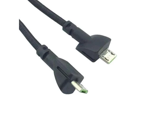 Alt view image 4 of 4 - Nylon Braided Micro USB Charging Cable for Seiren Mini Microphone Micro USB Charger Wires Microphone Cord Replacement