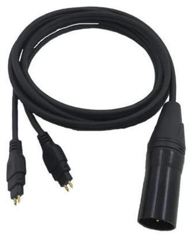 Alt view image 2 of 4 - Sound Card Audio Cables Headphone Cables Balanced Replacement for Sennheiser HD600 HD650 HD660s HD580 Headset XLR Cables 2m