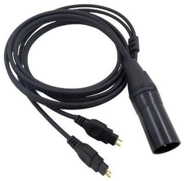 Alt view image 4 of 4 - Sound Card Audio Cables Headphone Cables Balanced Replacement for Sennheiser HD600 HD650 HD660s HD580 Headset XLR Cables 2m