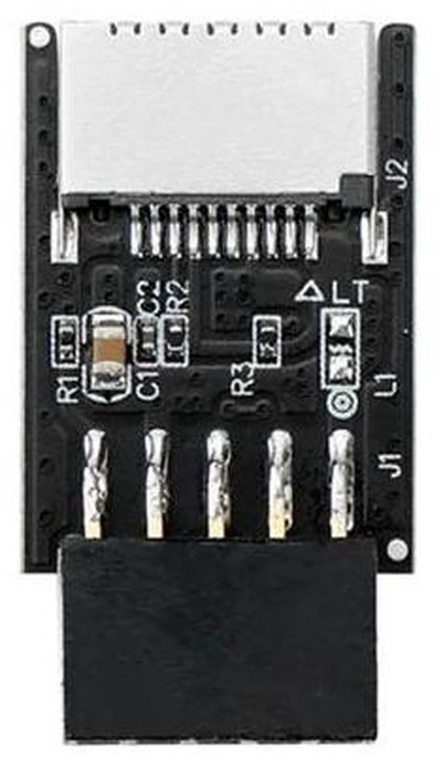 Main image of Motherboard USB2.0 9Pin To TYPE-C A-KEY Front Connector Converter USB3.2 TYPE-E Interface Header Adapter
