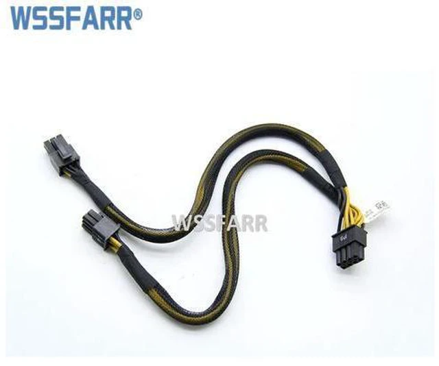 Main image of D92C9 FOR PRECISION T3600 T3610 T5600 T5610 T5810 T7810 VGA Workstation Keyboard Power Cable 8PIN To Dual 6PIN Power Cord 0D92C9