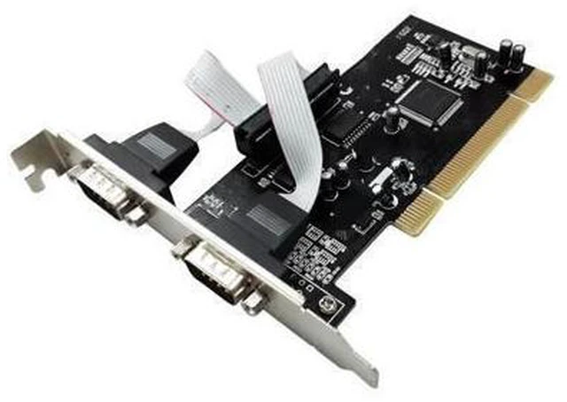 Main image of FOR PCI to 2 port Serial ports controller card DB9 RS-232 9865 PCI Serial card MCS9865 chipset pci to 2 rs232 adapter Win10