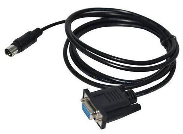 Alt view image 2 of 5 - D-SUB 9 PIN DB9 FEMALE TO MINI DIN 8P MD8 MALE ADAPTER RS232 SERIAL DATA TRANSFER CABLE FOR APPLE QUICKTAKE 100 150 CAMERA TO PC 0.8M Length(1.8M Length)