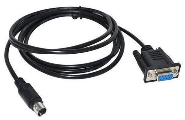 Alt view image 3 of 5 - D-SUB 9 PIN DB9 FEMALE TO MINI DIN 8P MD8 MALE ADAPTER RS232 SERIAL DATA TRANSFER CABLE FOR APPLE QUICKTAKE 100 150 CAMERA TO PC 0.8M Length(1.8M Length)