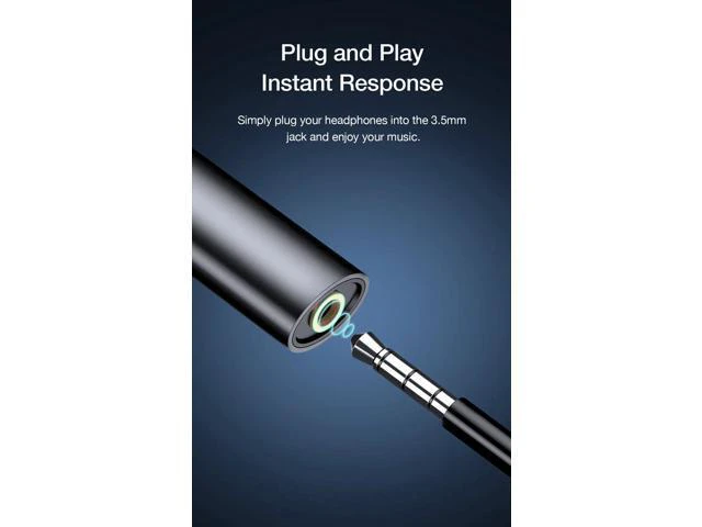 Alt view image 5 of 5 - USB Type C to 3.5mm Jack Headphones Adapter Cable AUX Audio For S8 S9 Note10 Type-C Fast Charger Cable