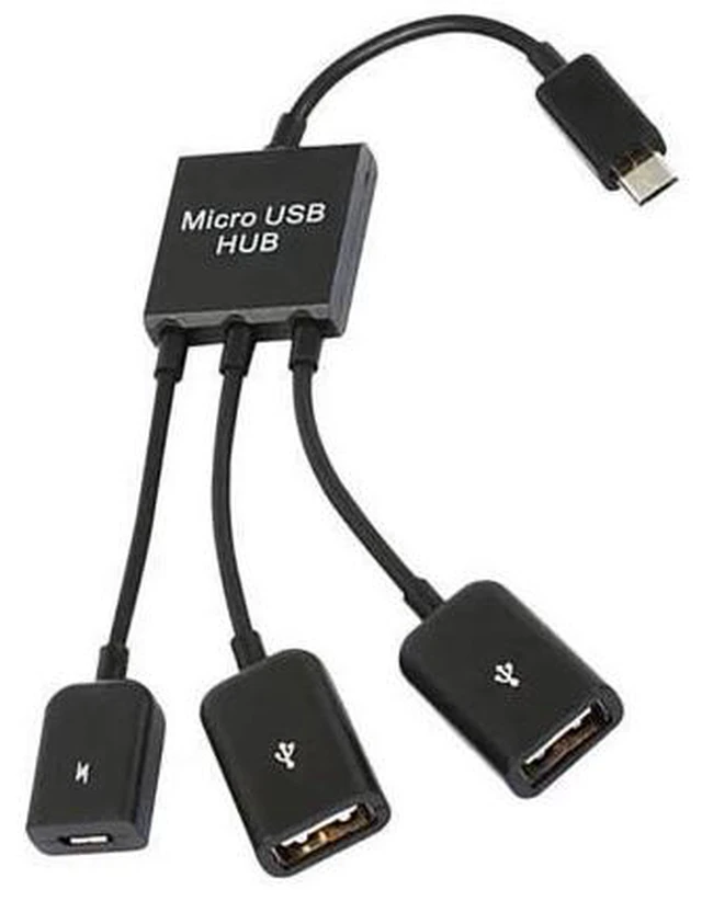Main image of USB Adapter OTG Cable Type-C USB Male to USB Female Adapter USB Hub for Mouse Keyboard Disk Flash