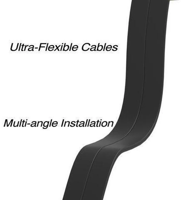 Alt view image 4 of 6 - PCIe x4 4.0 Riser Cable,PCI-Express 4X Male to Female Extension Cable PCI-e Extender Adapter 20CM_Dual 90 Degrees