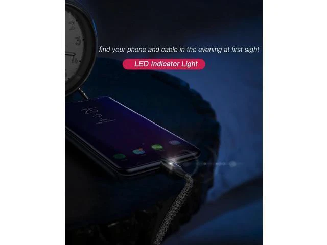 Alt view image 3 of 5 - 30CM/1.2M/2M Usb Type C Charging Cable Usb-C Cabel for Mi 9 t Lite A3 Redmi Note 8 7t 7 Pro 2 Meter C Type Wire