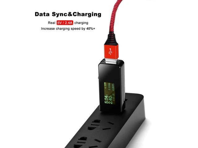 Alt view image 4 of 5 - 30CM/1.2M/2M Usb Type C Charging Cable Usb-C Cabel for Mi 9 t Lite A3 Redmi Note 8 7t 7 Pro 2 Meter C Type Wire
