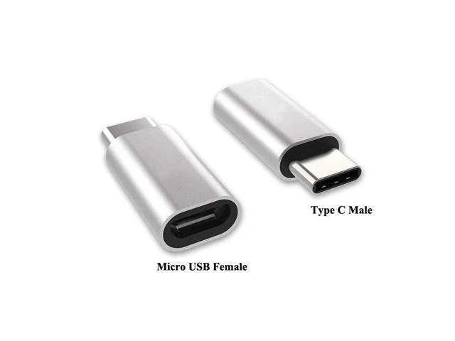 Alt view image 2 of 5 - Type C Male to Micro Female Adapter for ZenFone 4 Pro ZS551KL / Zenfone 4 ZE554KL -C to V8 Cable Converter