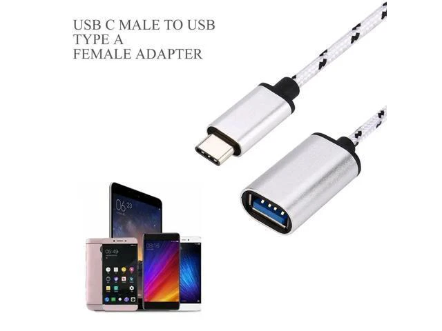 Alt view image 2 of 5 - 18cm Type-C OTG Adapter Cable USB 3.1 Type C Male To USB 3.0 A Female OTG Cord Adapter NK-Shopping
