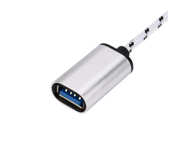 Alt view image 3 of 5 - 18cm Type-C OTG Adapter Cable USB 3.1 Type C Male To USB 3.0 A Female OTG Cord Adapter NK-Shopping