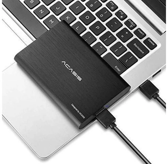 Alt view image 3 of 5 - 500GB USB3.0 2.5" Portable External Hard Drive for Desktop Laptop HDD Hard Disk (500GB, Black)