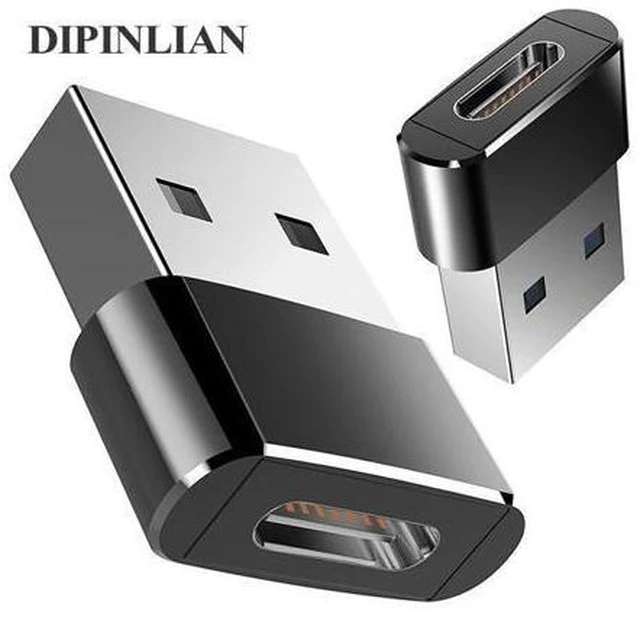 Alt view image 6 of 7 - 2PCS USB C Female To USB Male Otg Adapter Charging Converter Cable for Macbook Type C Usbc To Usb 3.0 Charger Cab