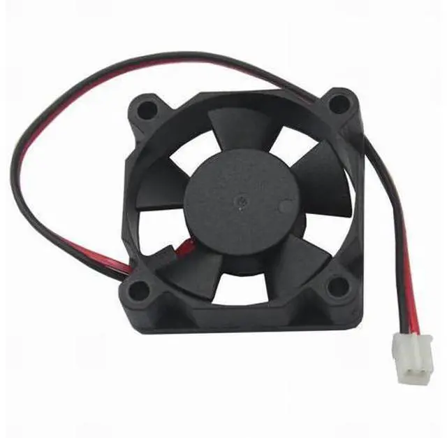 Alt view image 4 of 6 - 2 Pieces 3.5cm 35x35x10mm 5V Brushless DC Cooling Fan 35mm x 10mm 3510 Mini Cooler 2Pin 2.0