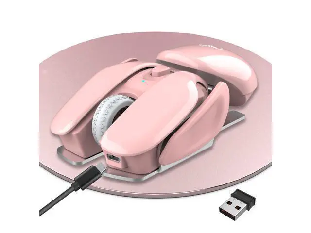 Alt view image 3 of 7 - T37 2.4G Wireless Mouse - Rechargeable Office Mouse with 1600dpi Adjustable Function