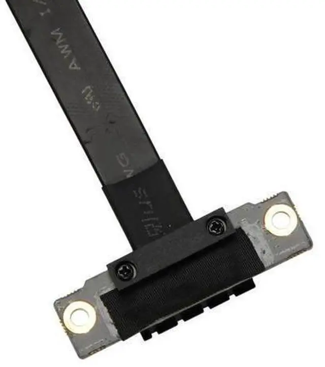 Alt view image 4 of 4 - 4X PCIE X1 Riser Cable Dual 90 Degree Right Angle Pcie 3.0 X1 To X1 Extension Cable 8Gbps PCI Express 1X Riser Card 20Cm