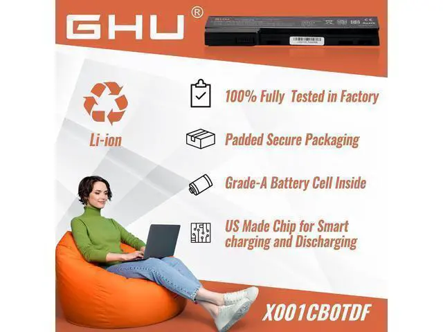 Alt view image 6 of 6 - GHU New Battery CC06 Compatible with HP Probook Battery CC09 6360B 6460b 6470b 6465b 6565b 8460p 8470P 8475b 6560b Hstnn-f08c Hstnn-i90c Hstnn-lb2f Hstnn-lb2g Hstnn-lb2h Hstnn-w81c CCO6