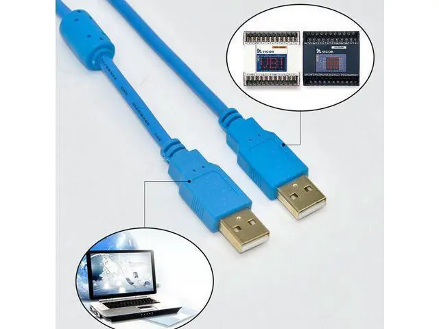 Alt view image 5 of 5 - For Feng Wei PLC programming cable VB VH M series data cable USB-VIGOR