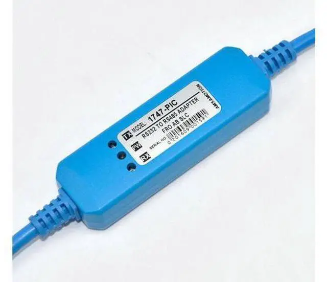 Alt view image 4 of 6 - For AB SLC series PLC programming cable RS232 DH-485 interface 1747-PIC