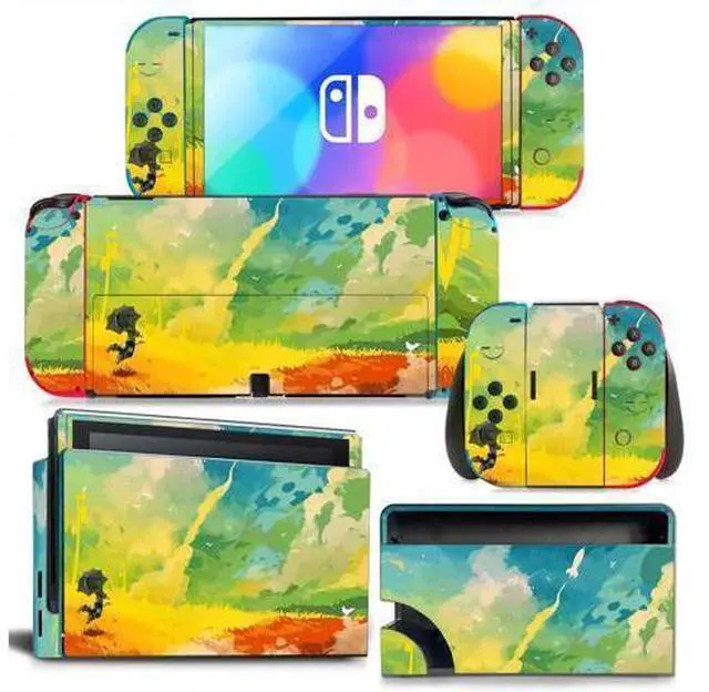 Main image of Weather and Scenery Skin Sticker Decal for Switch NSConsole Controller Dock Skin Vinyl Protective Film(1242)