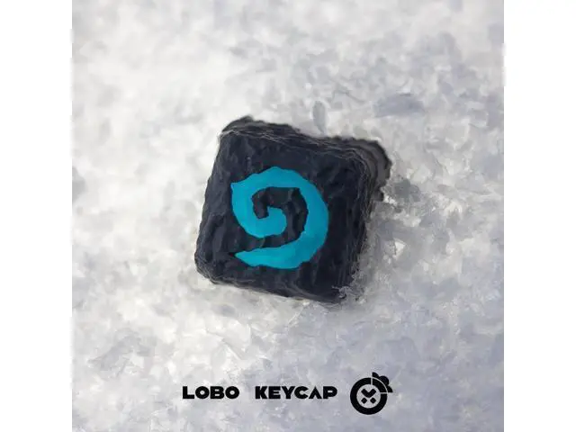 Alt view image 2 of 5 - Rift Legends & World of Warcraft series transparent personalized resin LOBO art mechanical keyboard keycaps ESC (only the keycaps, not the keyboard)