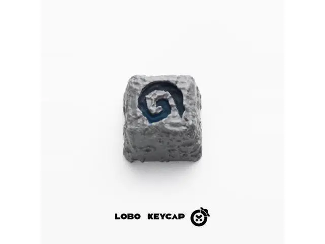 Alt view image 3 of 5 - Rift Legends & World of Warcraft series transparent personalized resin LOBO art mechanical keyboard keycaps ESC (only the keycaps, not the keyboard)