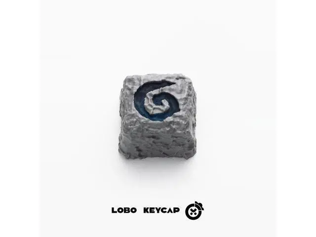 Alt view image 5 of 5 - Rift Legends & World of Warcraft series transparent personalized resin LOBO art mechanical keyboard keycaps ESC (only the keycaps, not the keyboard)