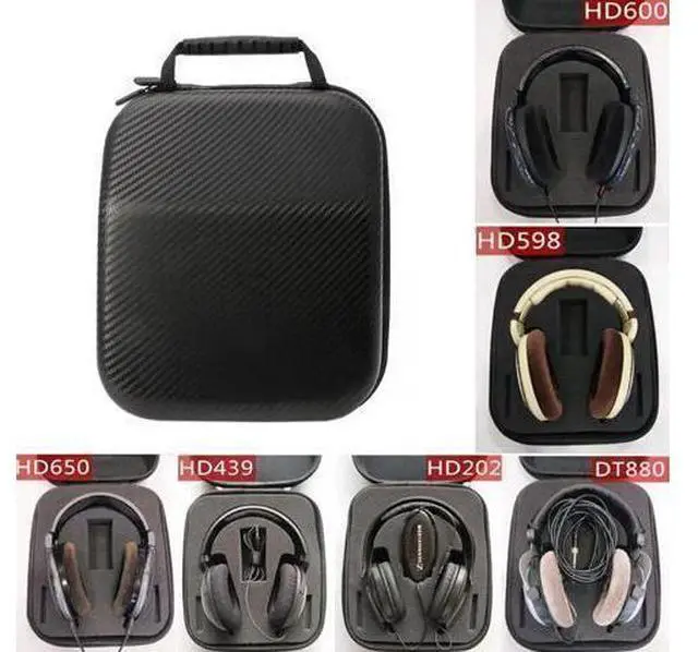 Alt view image 3 of 6 - Earphone Storage Bag Headphones Box for HD598 HD600 HD650 Protective for CASE