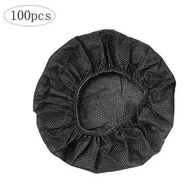 Main image of Disposable Headset Cover for Internet Bar School Computer Room Headphone Cover(Black)