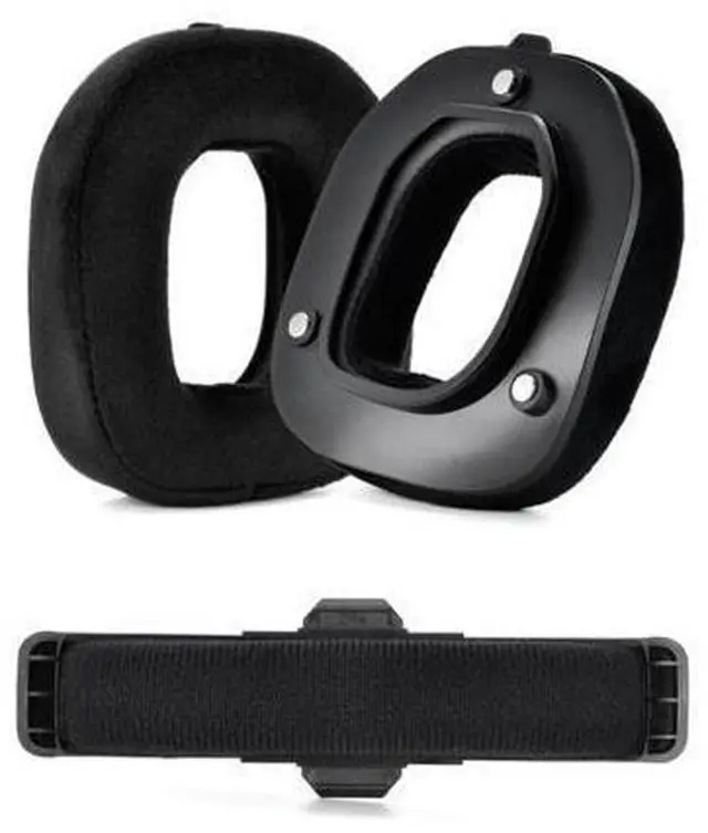 Main image of 2pcs Ear Pads Headband Cushion for A40TR Headphone Earpads Earmuff Earcups with Magnetic Buckle Accessories(DF4 full cashmere)