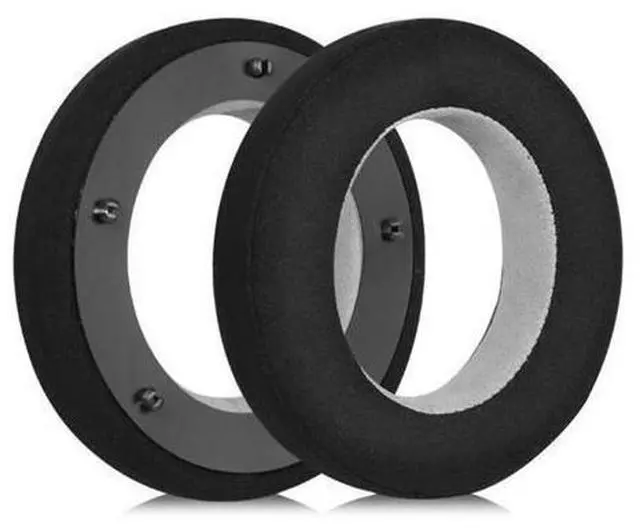 Main image of Replacement Ear Pads for Clear Headphone Earmuffs Headset Memory Foam Earcups Earpads with Buckle(Black and gray)